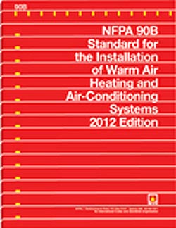 NFPA 90B: Standard for the Installation of Warm Air Heating and Air-Conditioning Systems – 2012 | Palm Construction School