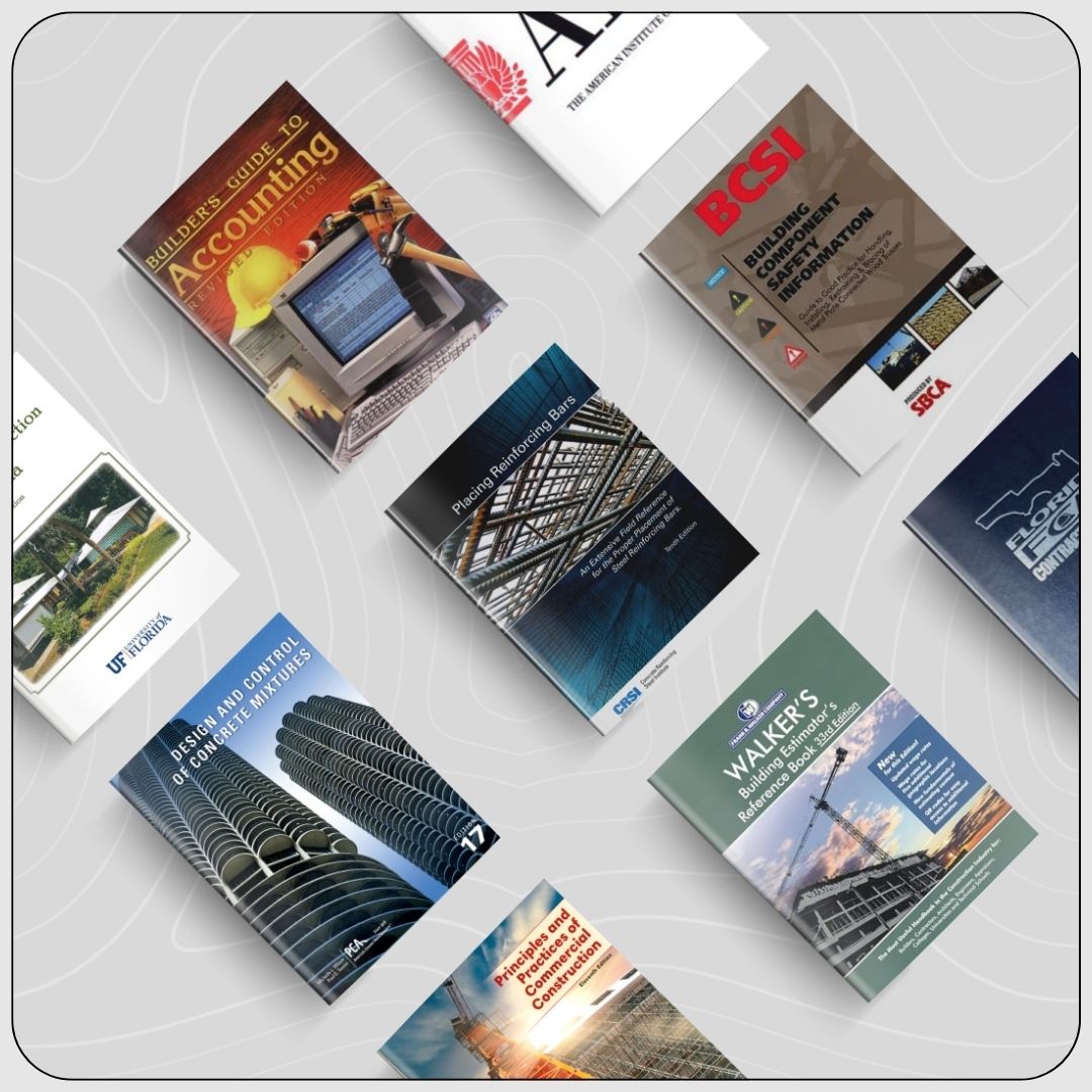 Building Contractor Exam Book Bundle