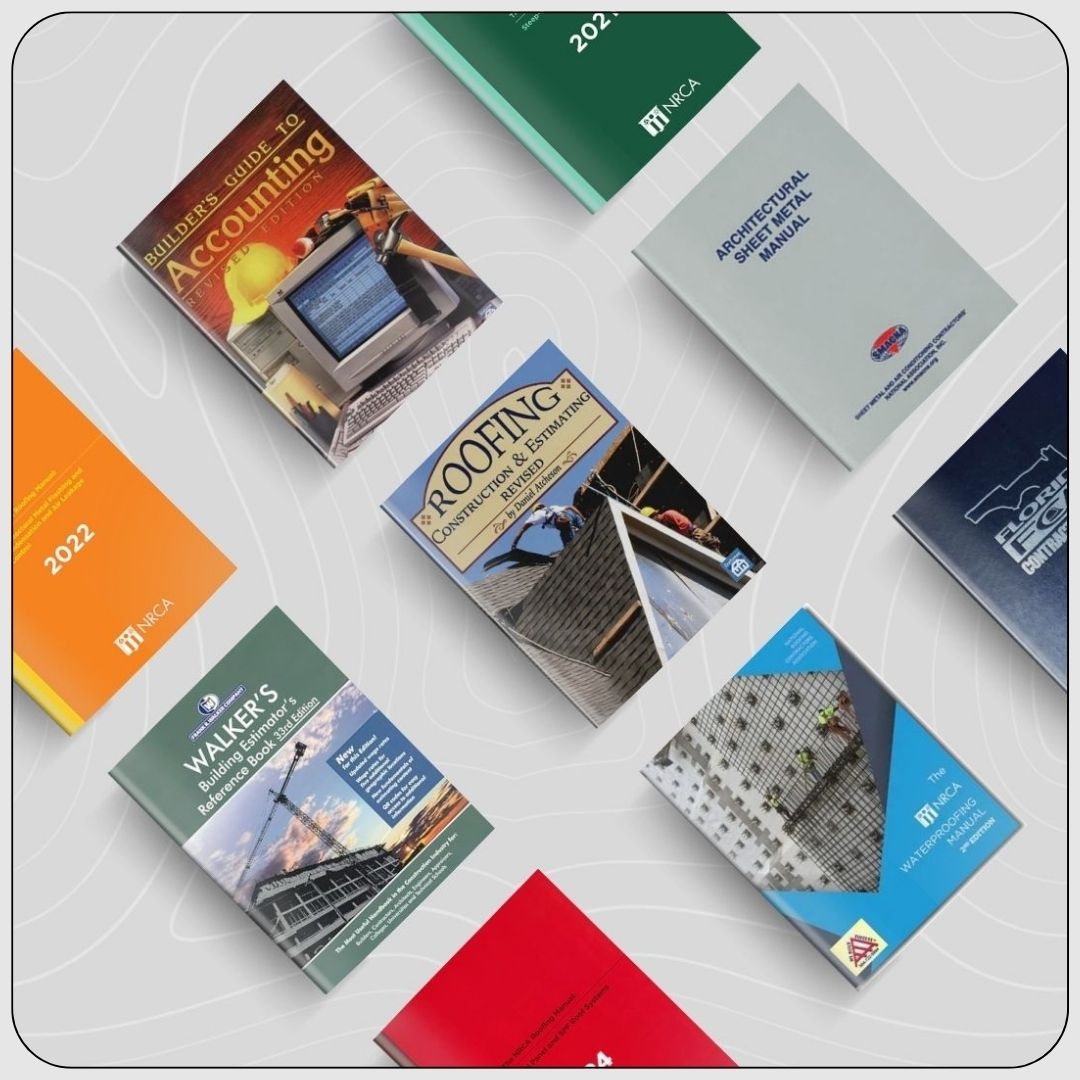 Roofing Contractor Exam Book Bundle