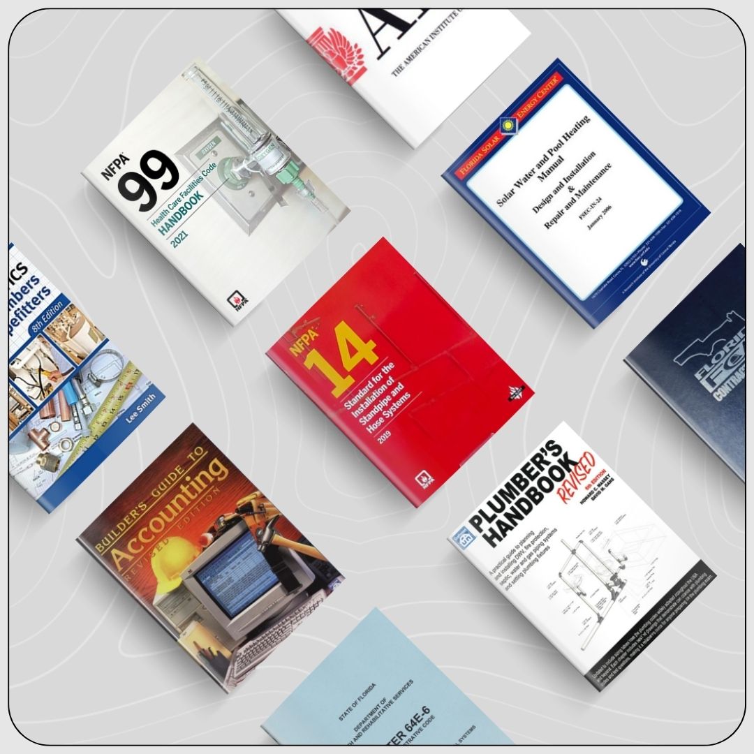 Plumbing Contractor Exam Book Bundle