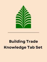 Pre-Printed Tabs for the Building Trade Knowledge Exam