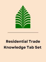 Pre-Printed Tabs for the Residential Trade Knowledge Exam