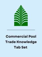 Pre-Printed Tabs for the Reference Books used in the Trade Knowledge part of the Commercial Pool/Spa Contractor's Exam