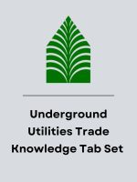 Pre-Printed Tabs for the Reference Books used in the Trade Knowledge part of the Underground Utility and Excavation Contractor's Exam