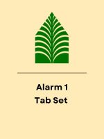 Pre-Printed Tabs for the Reference Books used in the Alarm System I Contractor's Exam - Does not include NEC Tabs