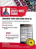 Mike Holt's NEC 2023 Tabs