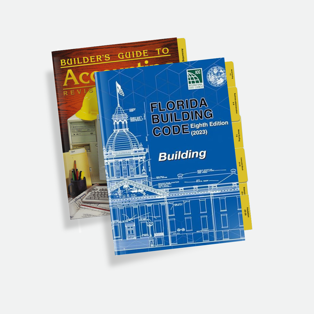 Pre tabbed book add on palm construction school